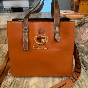Cadillac Leather Tote Bag